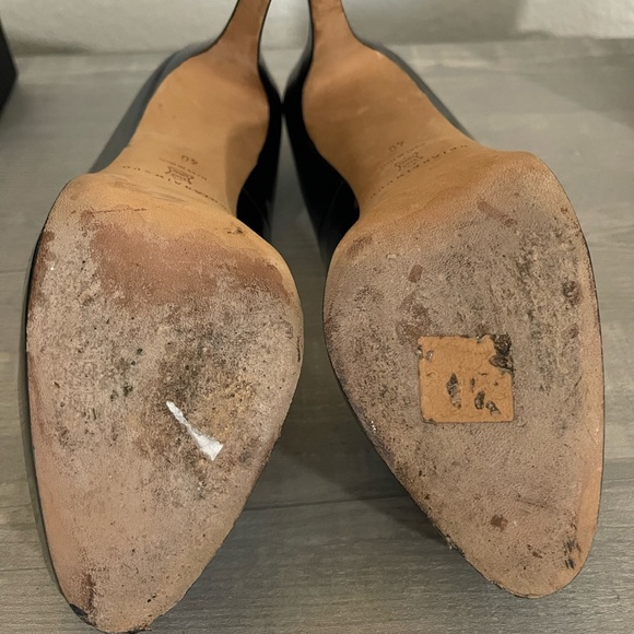 Brian Atwood Black Pantent leather heels - Picture 5 of 7